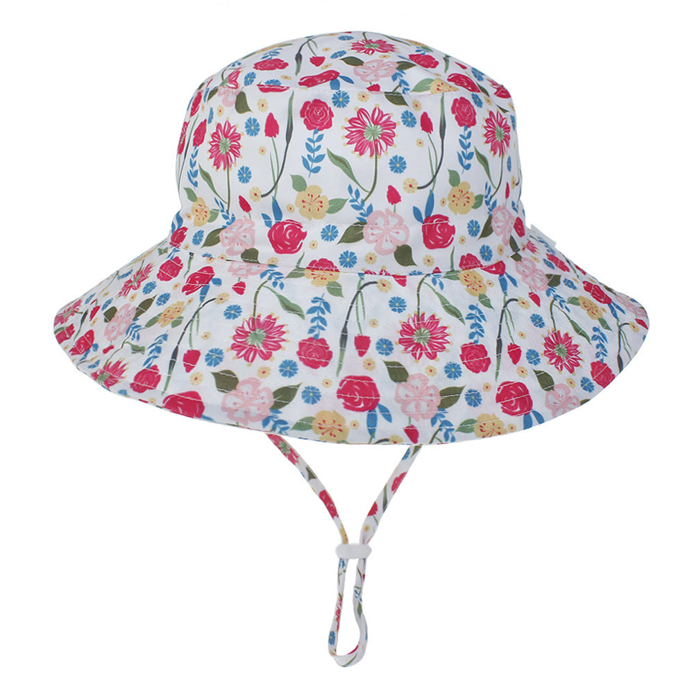 Baby breathable and quick-drying beach hat