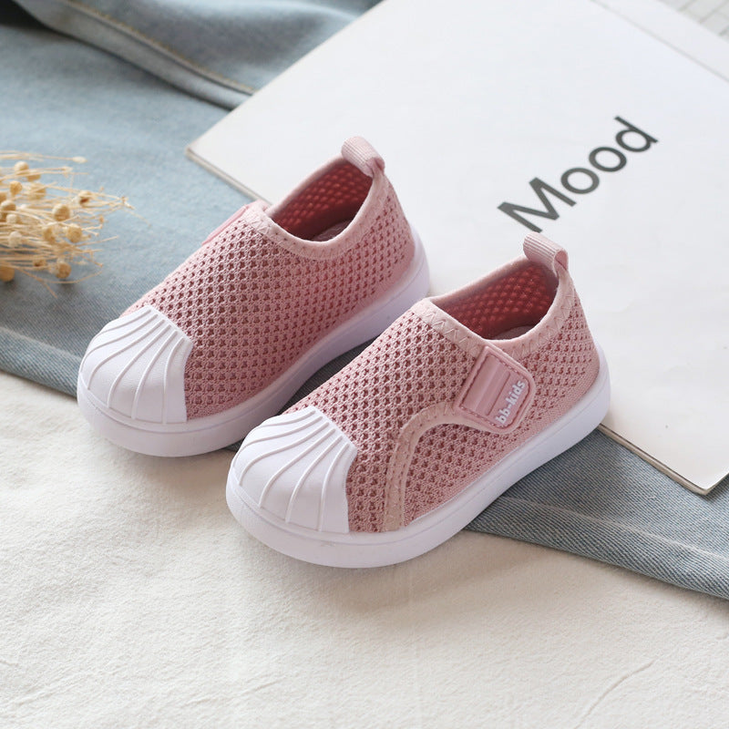Girls Boys Casual Shoes Infant Toddler Shoes Comfortable Non-slip Soft Bottom