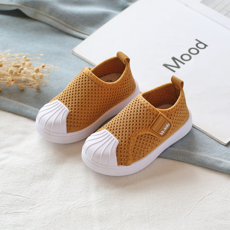 Girls Boys Casual Shoes Infant Toddler Shoes Comfortable Non-slip Soft Bottom