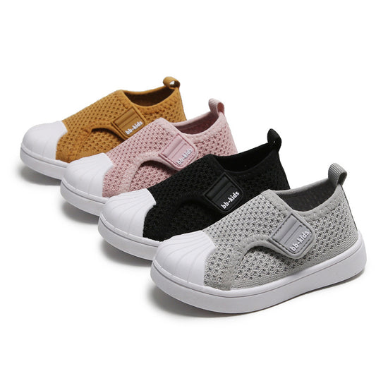 Girls Boys Casual Shoes Infant Toddler Shoes Comfortable Non-slip Soft Bottom