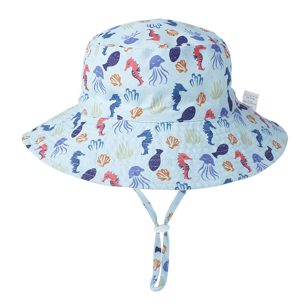 Baby breathable and quick-drying beach hat