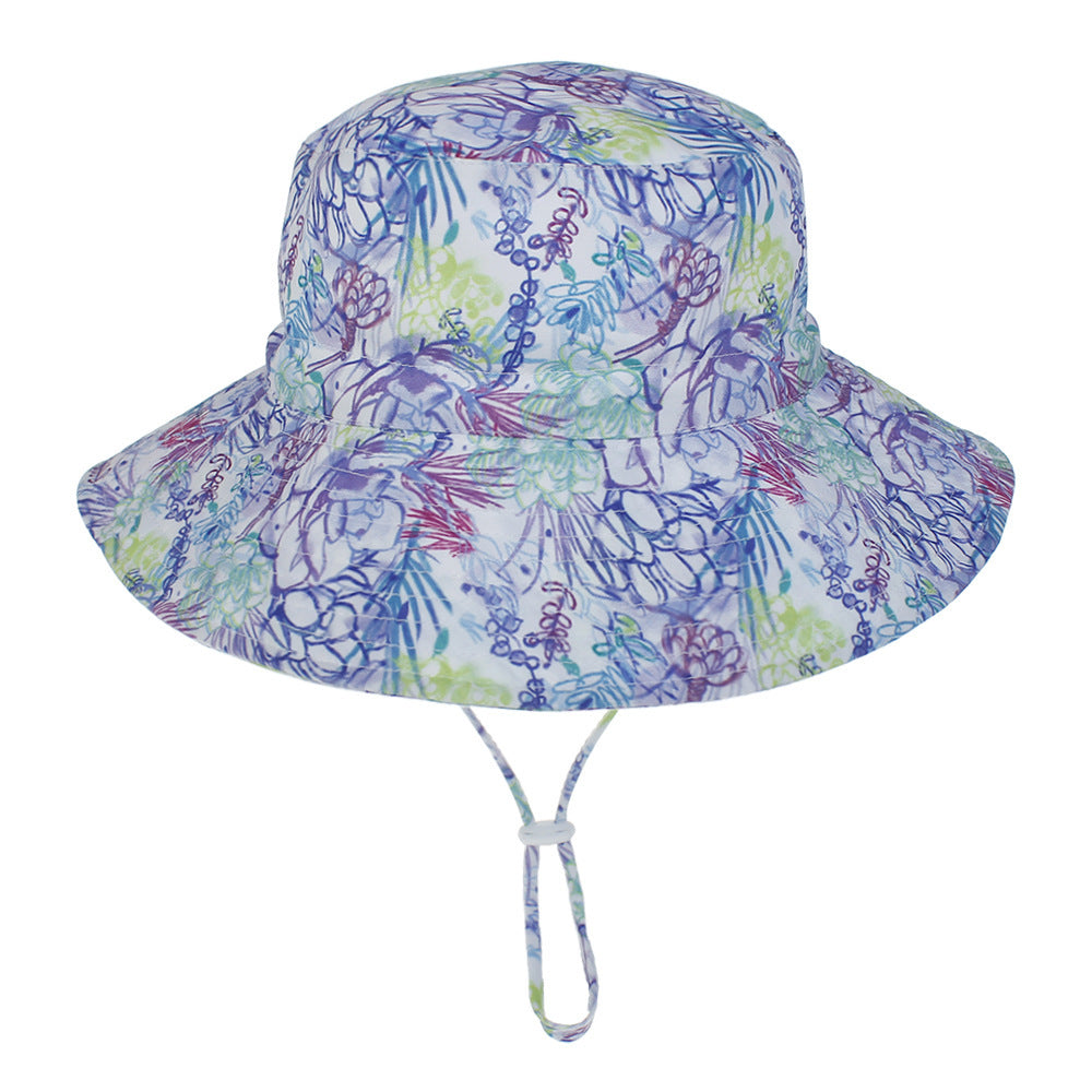 Baby breathable and quick-drying beach hat