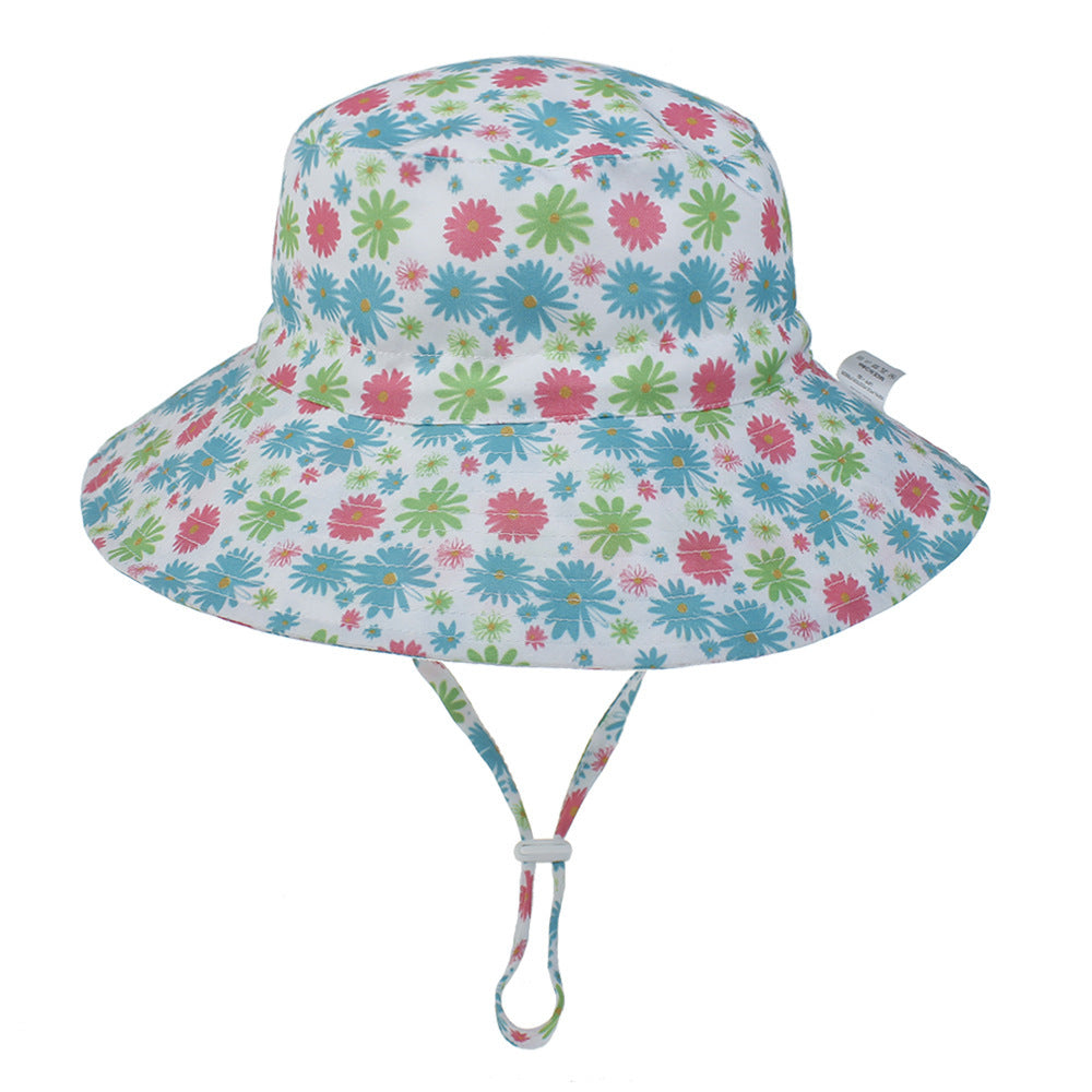 Baby breathable and quick-drying beach hat